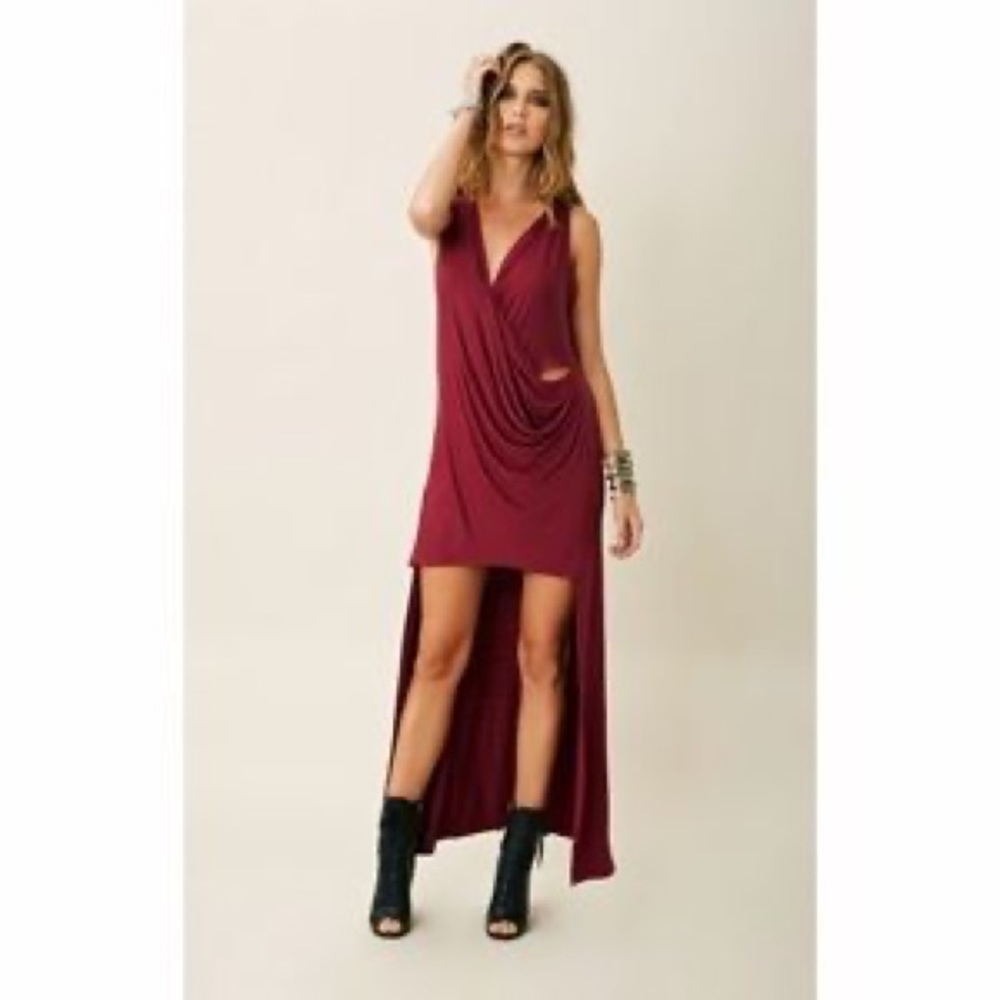 Planet Blue Dress (short to long)